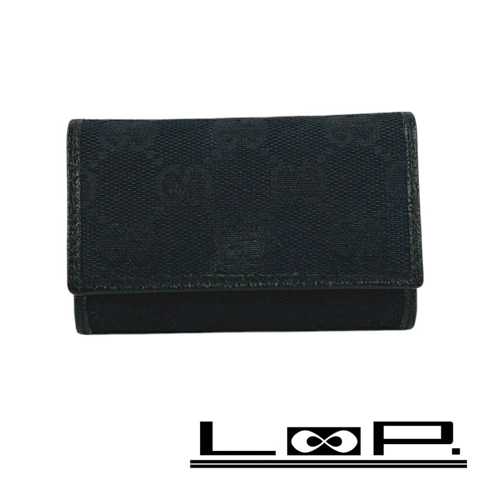 楽天市場】【未使用品】GUCCI グッチ GGキャンバス レザー 6連