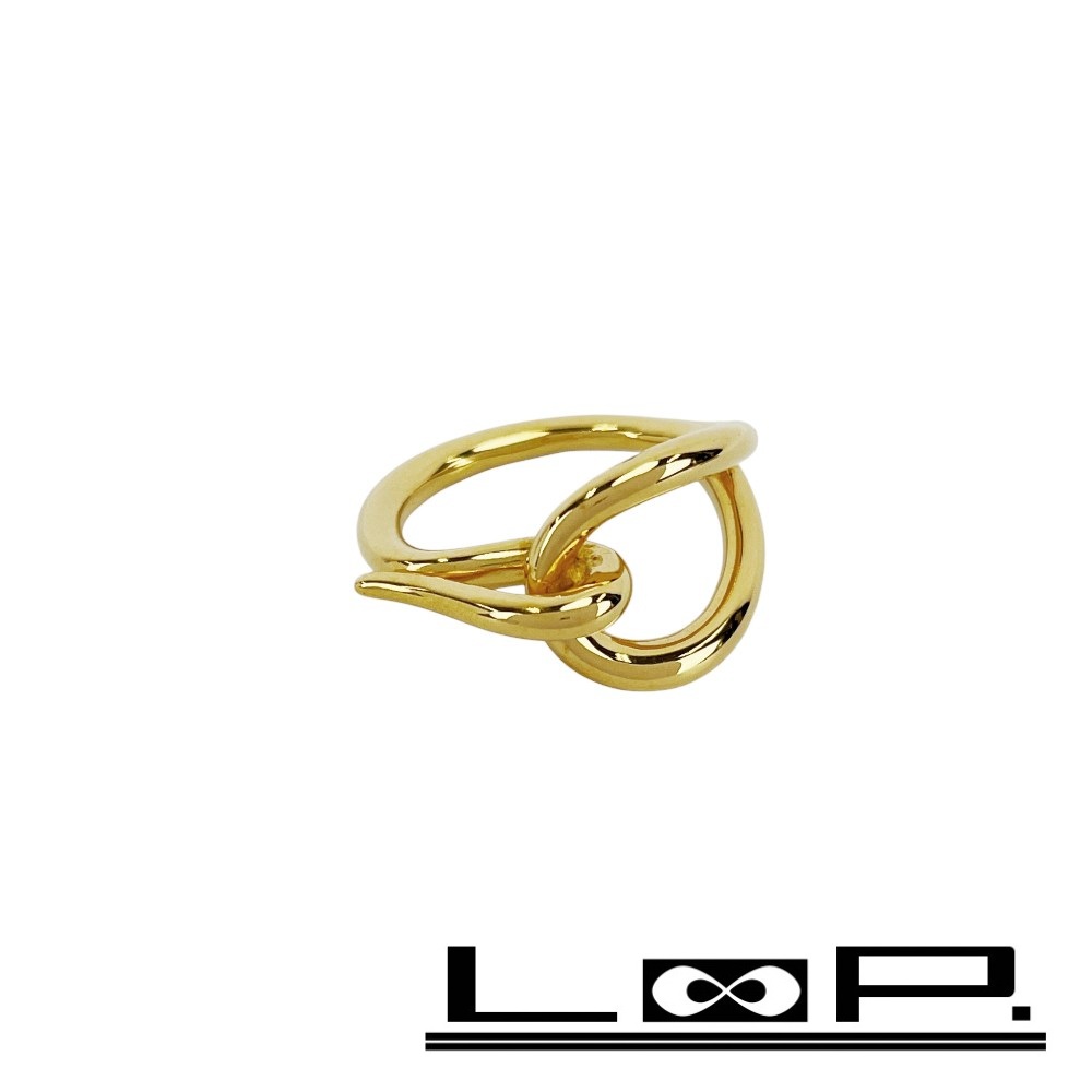 エルメス　HERMES リュバン　スカーフリング　ゴールド 楽天市場】HERMES エルメス リュバン スカーフリング ゴールド 金色 GP