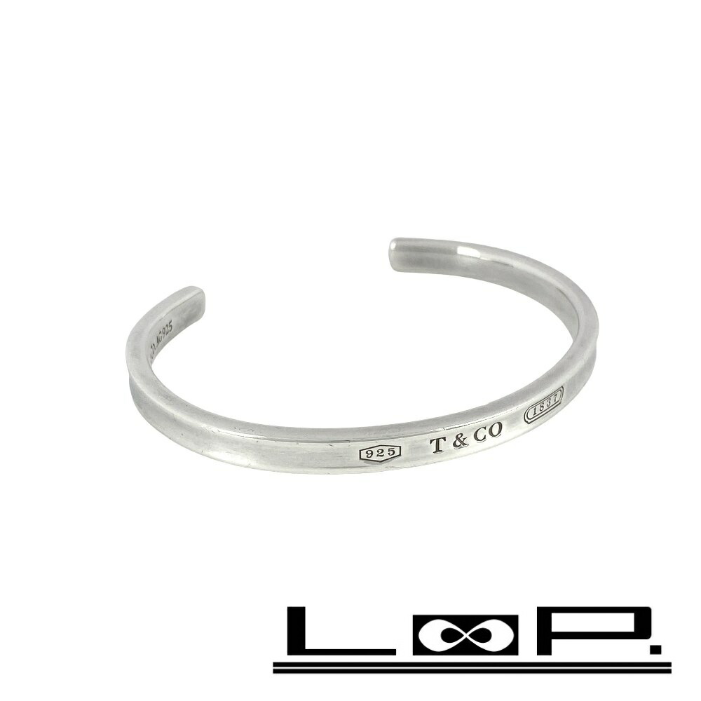 楽天市場】ティファニー オープンスクエア バングル ブレスレット
