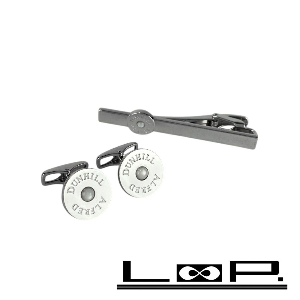 ダンヒル ■美品■ カフス タイピン セット アクセサリー ネクタイ ビジネス シルバー SV 925 【560958】12 【中古】 13,490円