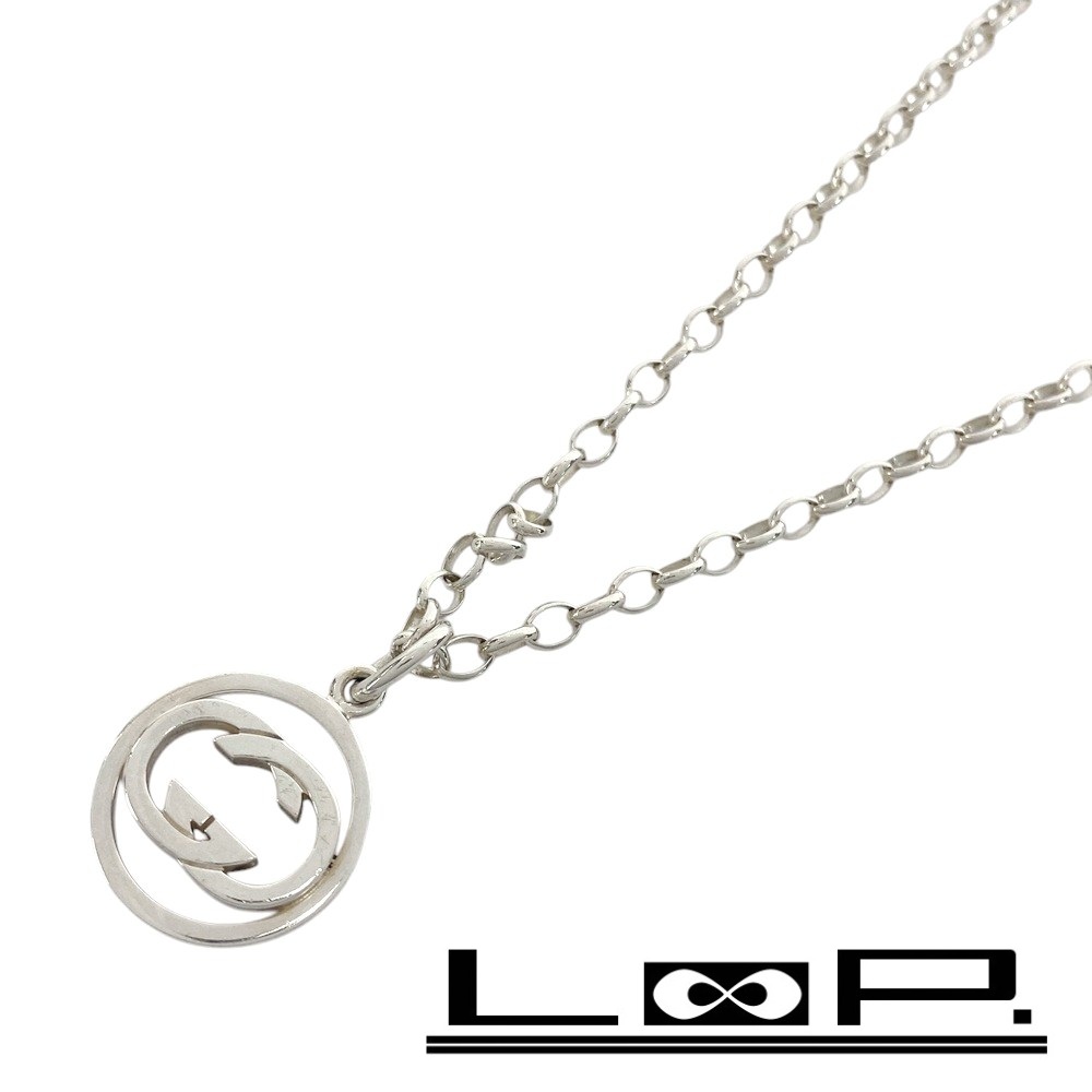 楽天市場】GUCCI グッチ インターロッキングG ネックレス 0309J 8055