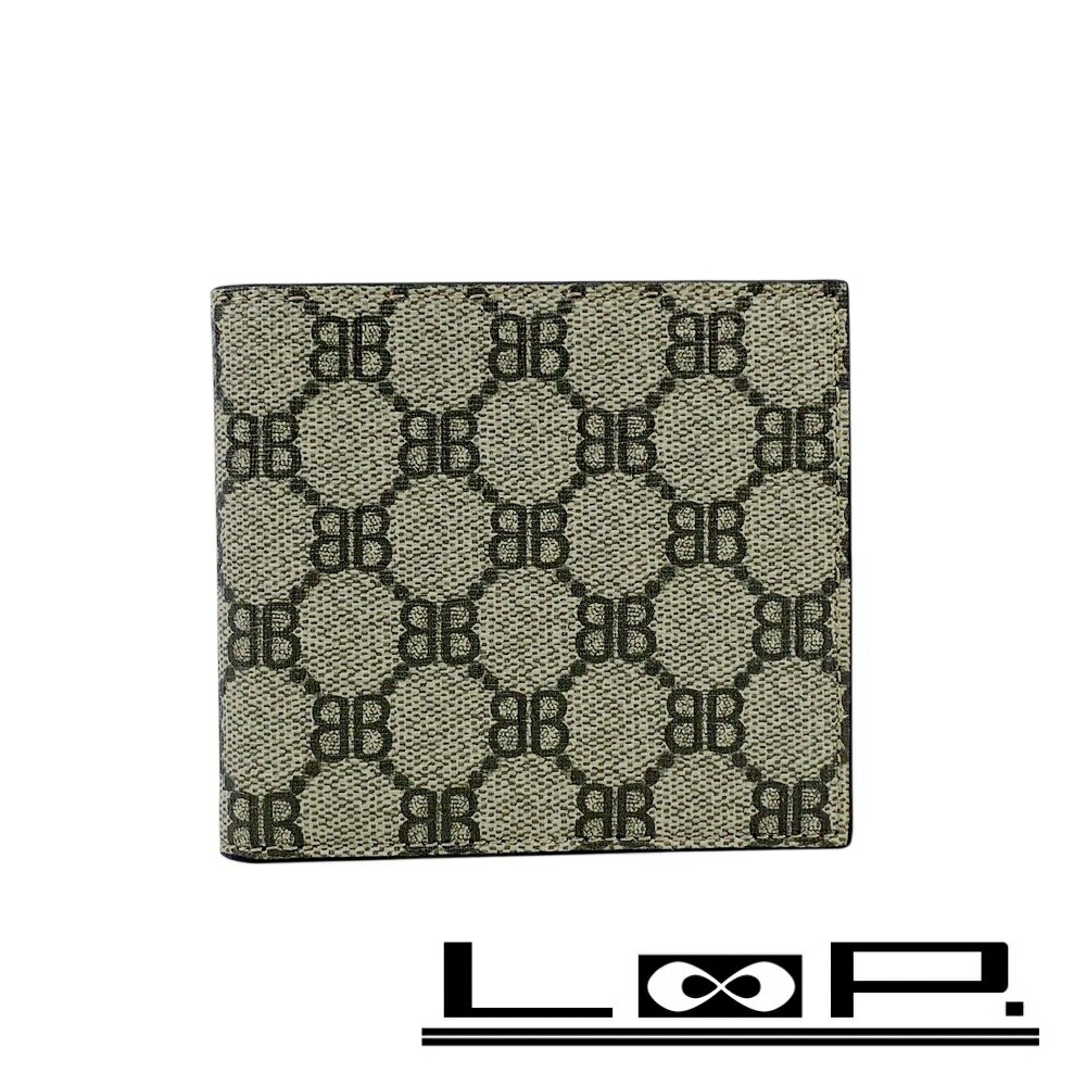 楽天市場】バレンシアガ 二つ折り財布 グッチコラボ ザ ハッカー