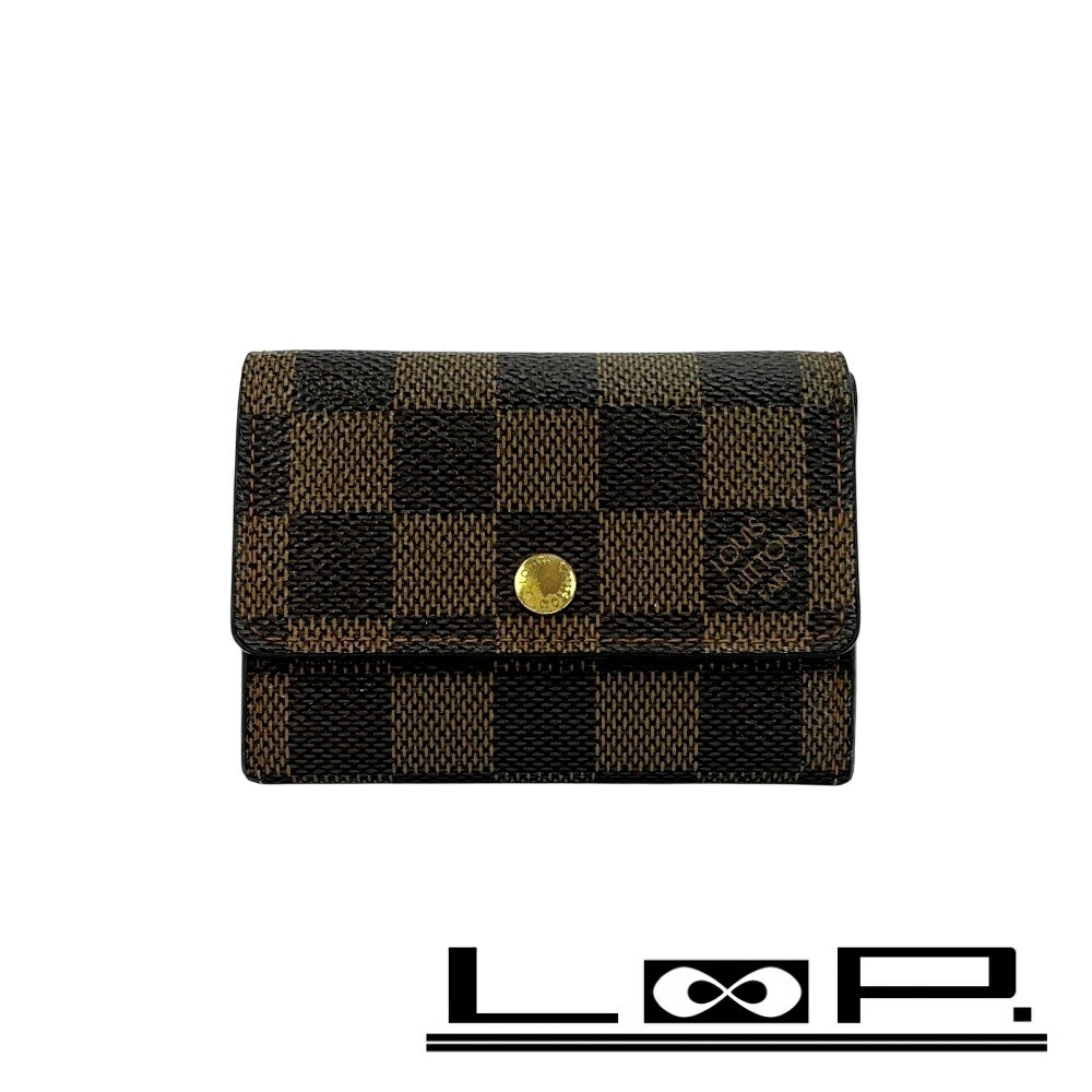 楽天市場】【財布】LOUIS VUITTON ルイ ヴィトン ダミエ ポルトモネ