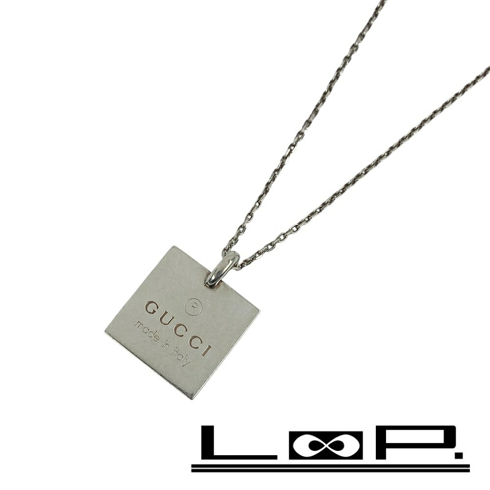 ⚪︎GUCCI グッチ ゴースト ペンダントトップ GG スカル 925 GUCCI グッチ GHOST ゴースト スカルペンダント ネックレス
