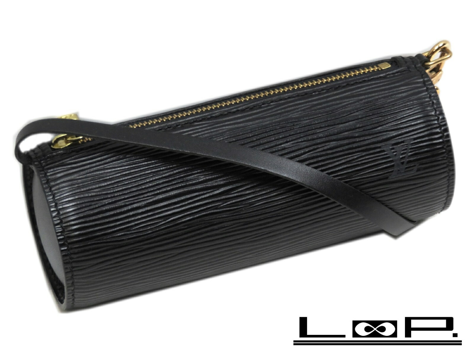 楽天市場 美品 Louis Vuitton ルイ ヴィトン パピヨン ポーチ のみ バッグ エピ ノワール ブラック 黒 M A 中古 Loopland 楽天市場店