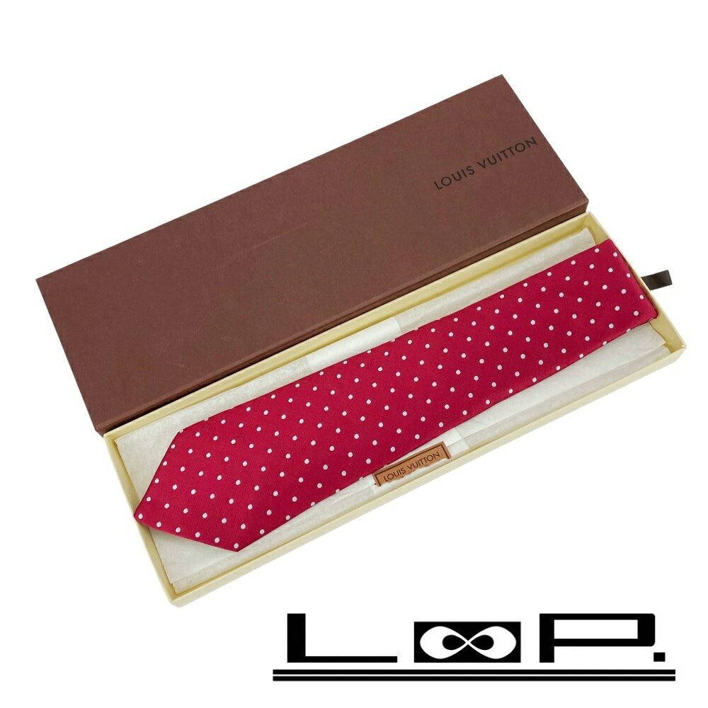【美品】ルイヴィトン ネクタイ LVロゴ モノグラム柄 ビジネス 大剣9cm 美品】ルイヴィトン ネクタイ LVロゴ モノグラム柄 ビジネス 大剣9cm