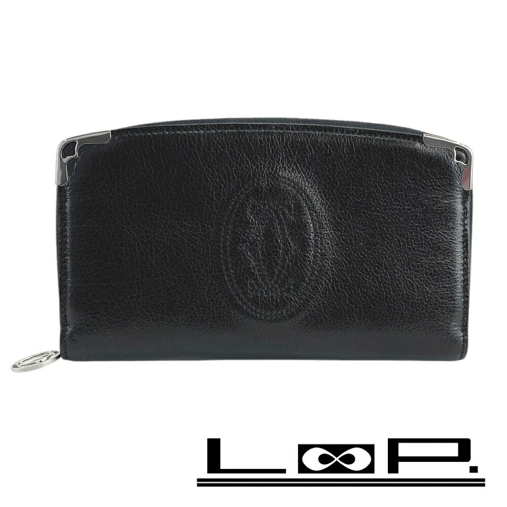 楽天市場】【財布】Cartier カルティエ マルチェロ 2つ折 長財布 2C