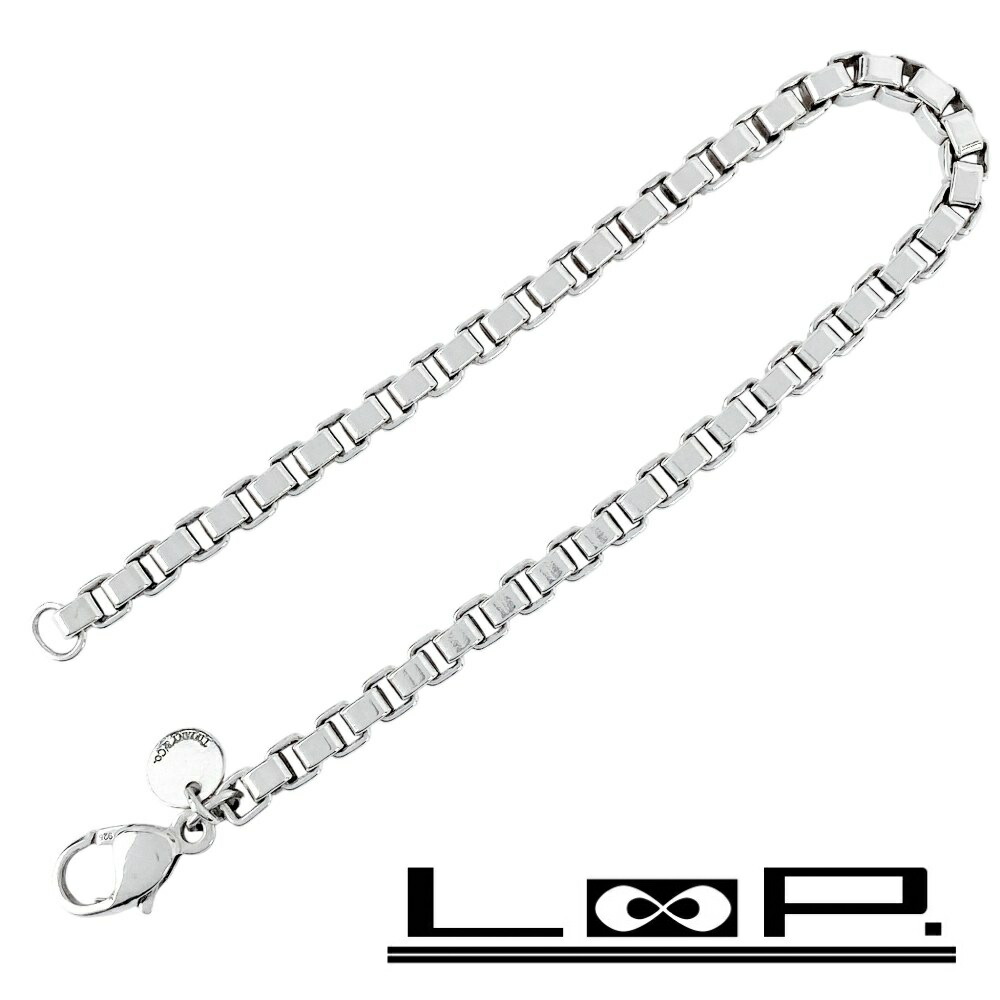 楽天市場】ティファニー ベネチアン チェーン ブレスレット メンズ