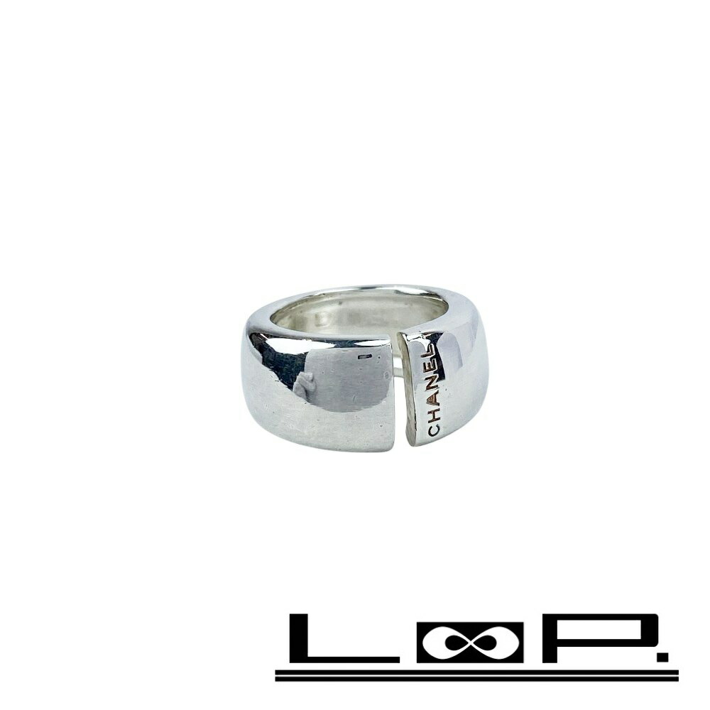楽天市場】【ジュエリー】CHANEL シャネル ロゴ リング 指輪 11号 #11