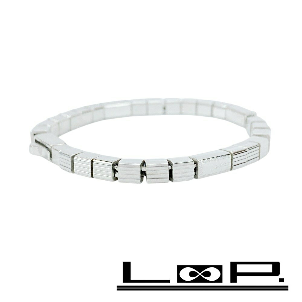 ◆SALE◆ グッチ ■新同■磨き済■ ブレスレット ブロック チェーン アクセサリー シルバー SV 925 【353680】1 【中古】