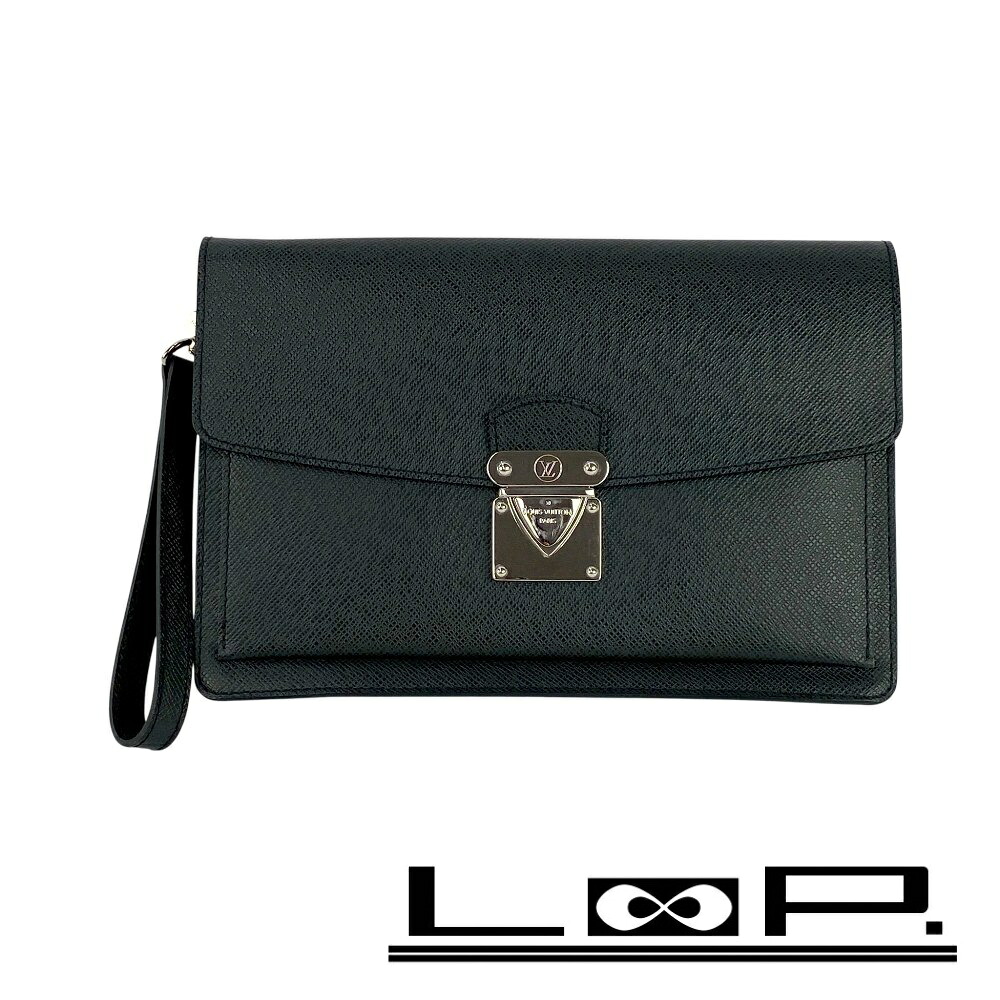 ◆SALE◆ ルイヴィトン ■新同■ ベライア クラッチ セカンド バッグ タイガ アルドワーズ M32592 【520181】1 【中古】