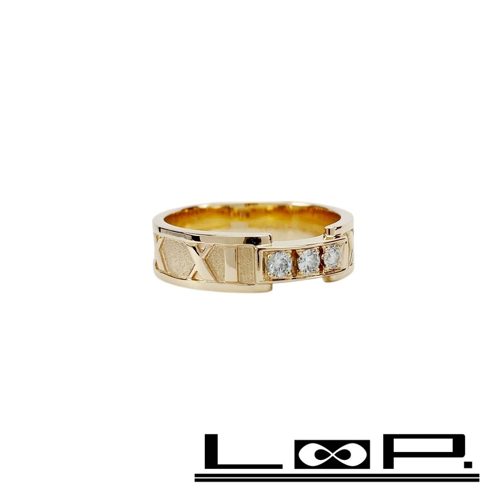 楽天市場】TIFFANY&Co. ティファニー アトラス リング 指輪 4P