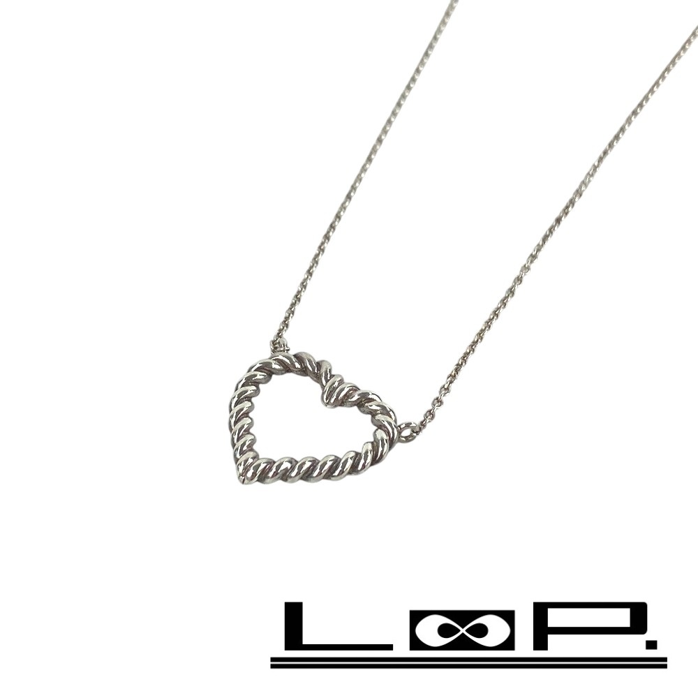 Tiffany&Co.　ツイスト ハート ブローチ SV925 アクセサリー Tiffany&Co. ティファニーツイストハートブローチSv925