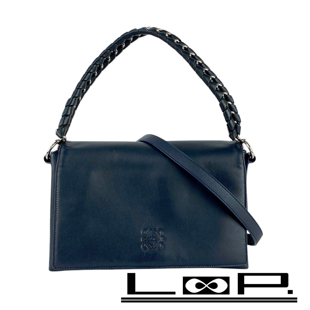 ロエベ LOEWE マイア 2way ショルダーバッグ　レザー　メタリック 楽天市場】○LOEWE ロエベ マイア 2WAYショルダーバッグ ハンド