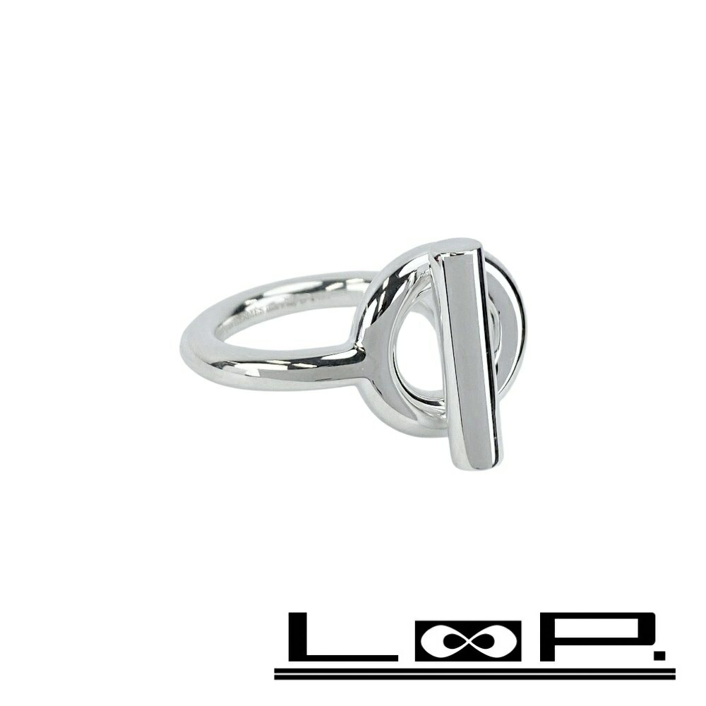 楽天市場】エルメス HERMES サイズ:10号 エシャペGM シルバーリング