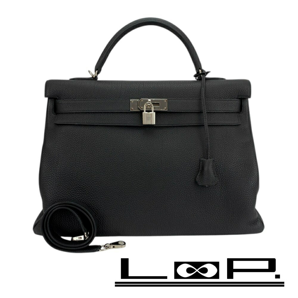 楽天市場】HERMES エルメス ケリー ラキ 40 ハンドバッグ 2WAY