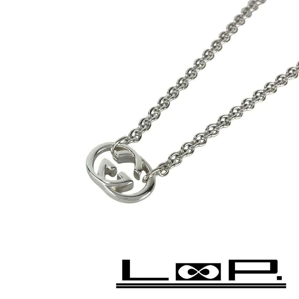 楽天市場】GUCCI グッチ インターロッキングG ネックレス 0309J 8055