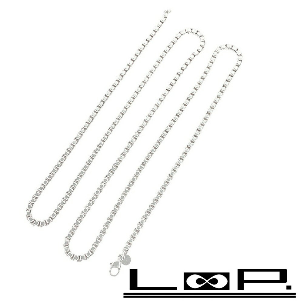 【極美品】 ティファニー ベネチアン チェーン ネックレス A445 Tiffany & Co. - ティファニー ベネチアンチェーン 45cm