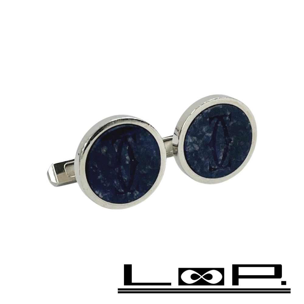 楽天市場】Cartier【カルティエ】カフスボタン SV925 シルバー