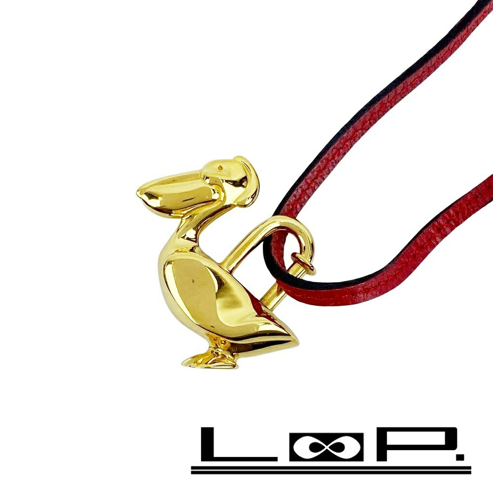 楽天市場】HERMES エルメス ペリカンカデナチャーム 1992年限定