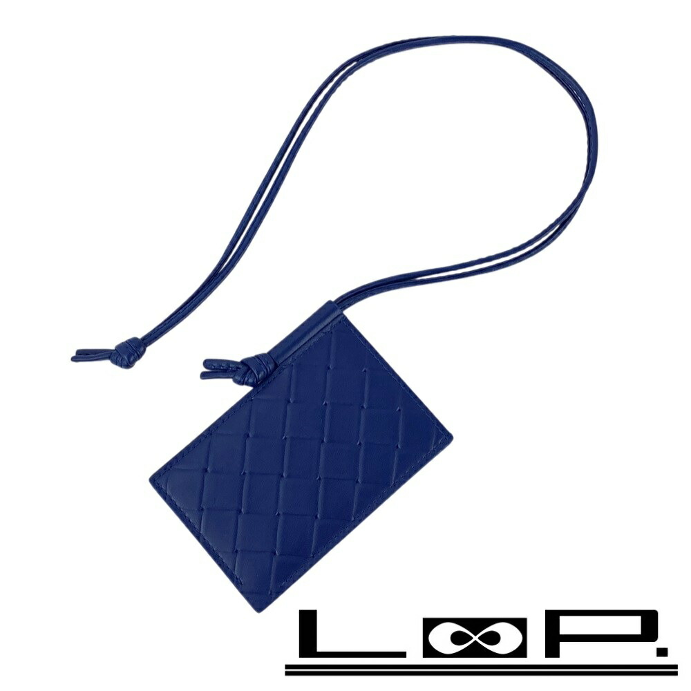 BOTTEGAVENETA　ウォレット　ネックストラップ　カードケース 楽天市場】ボッテガヴェネタ イントレチャート カードケース IDケース