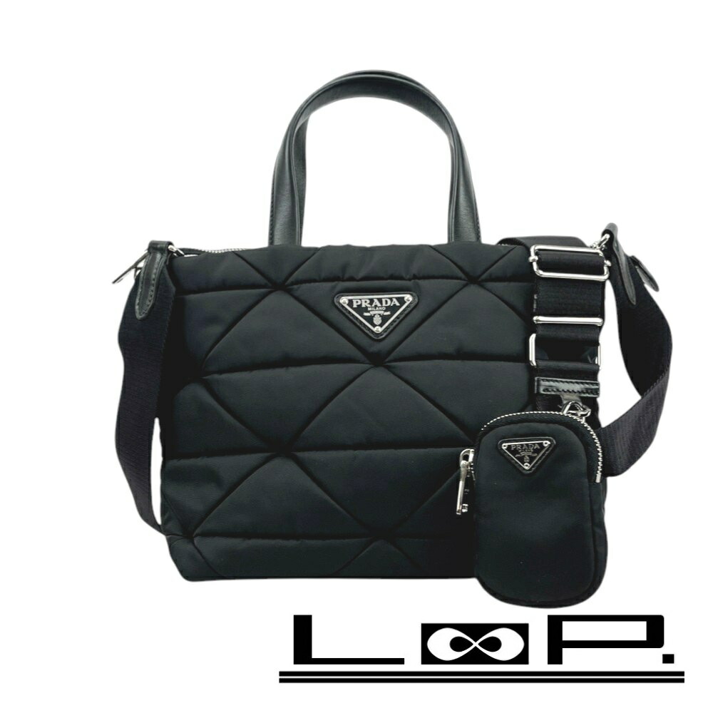 PRADA 黒 キルティング バッグ 楽天市場】PRADA プラダ キルティング トートバッグ 2WAY