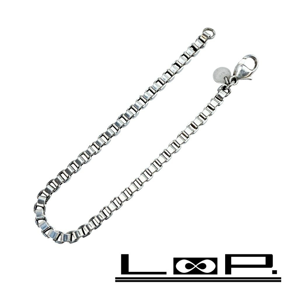 【美品】18.8cmTiffanyティファニー ベネチアン ブレスレット 925 TIFFANY&Co. ティファニー ベネチアン ブレスレット 19cm シルバー925