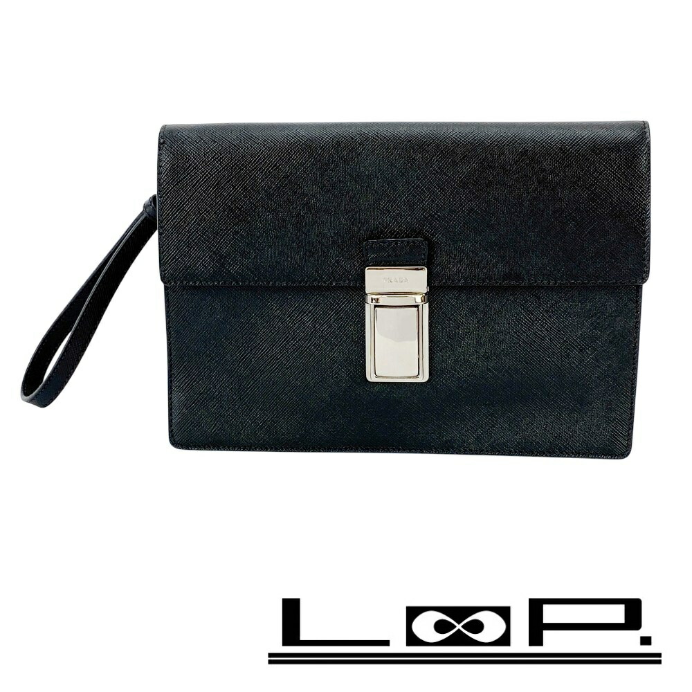 【美品】 PRADA プラダ　ショルダーバッグ クラッチバック　セカンドバック 楽天市場】PRADA プラダ セカンドバッグ クラッチバッグ マルチポーチ