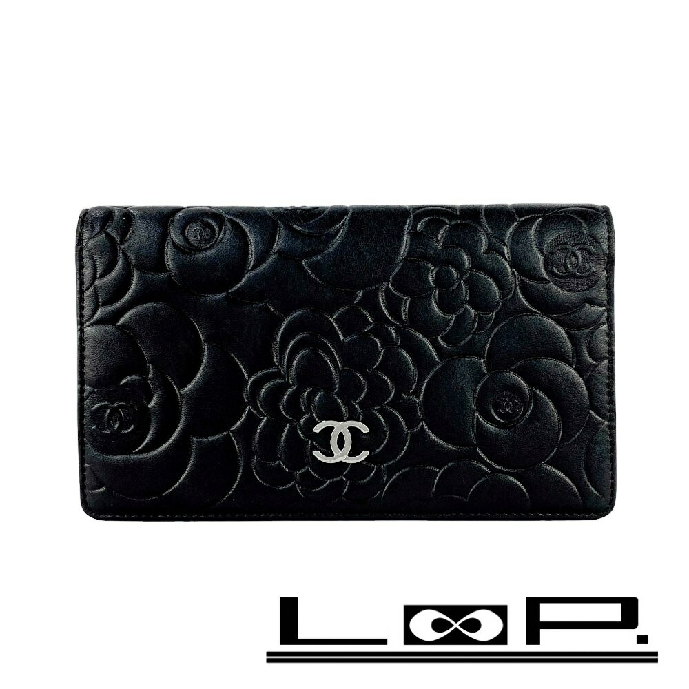 楽天市場】【財布】CHANEL シャネル カメリア モチーフ カメリア