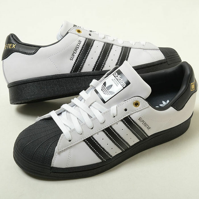 adidas SUPERSTAR GORE-TEX ホワイト/ブラック adidas Originals SUPERSTAR GORE-TEX Black White IF6162 Men's