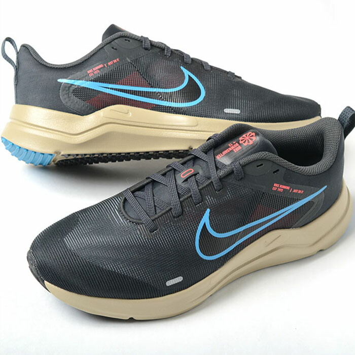 【訳あり】NIKE DOWN SHIFTER 12 ナイキ ダウン シフター メンズ スニーカー ブラック dd9293-008w