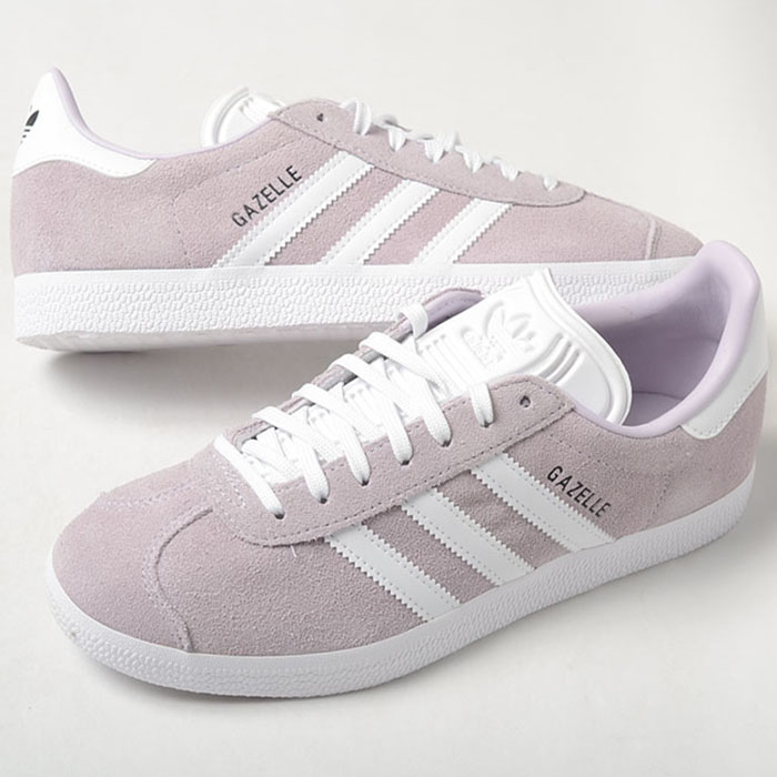 adidas GAZELLE W アディダス ガゼル メンズ スニーカー ライトパープル id7005|loopool