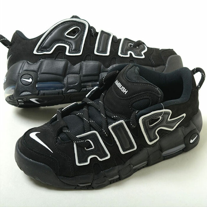 楽天市場】NIKE AIR MORE UPTEMPO LOW SP AMBUSH black/black