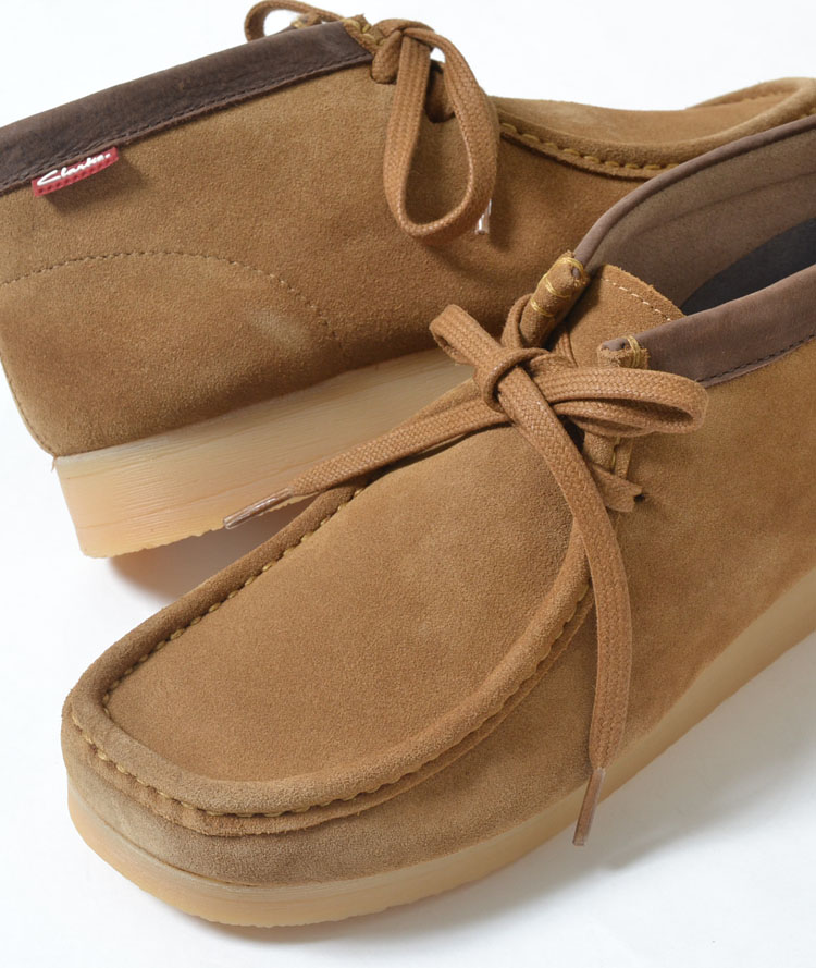 clarks クラークス　27cm ナタリー ベージュ モカシン スエード 楽天市場】CLARKS / クラークス clks004 WALLABEE C/O & NEW