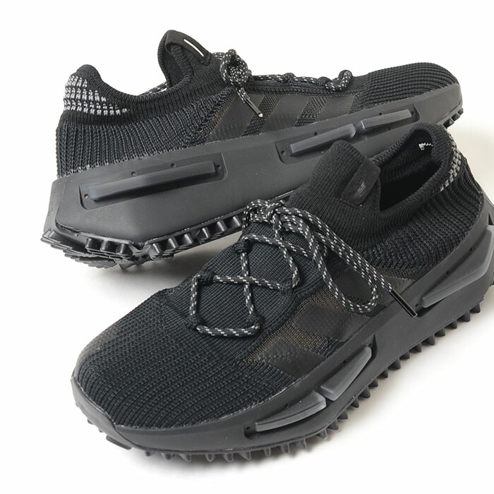 スニーカー adidas NMD S1 Black FZ5706 adidas NMD S1 Core Black Blue Orange Men's - FZ5706 - US