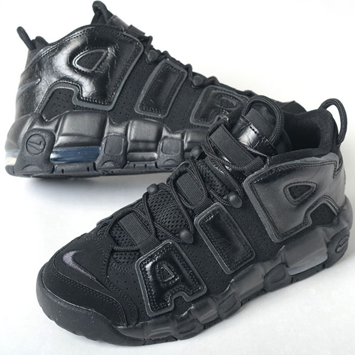 【訳あり】NIKE AIR MORE UPTEMPO (GS) ナイキ エア アップテンポ レディース スニーカー ブラック fv2264-001w