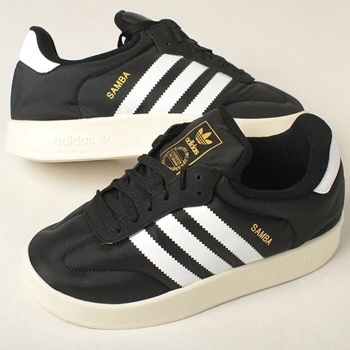 adidas SAMBA HOME W アディダス サンバ 老人ホーム メンズ スニーカー 黒いこと白いこと ie1434