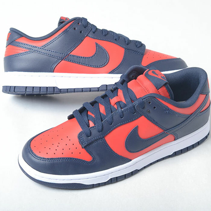 楽天市場】NIKE DUNK LOW RETRO UNIVERSITY RED/OBSIDIAN-WHITE DV0833