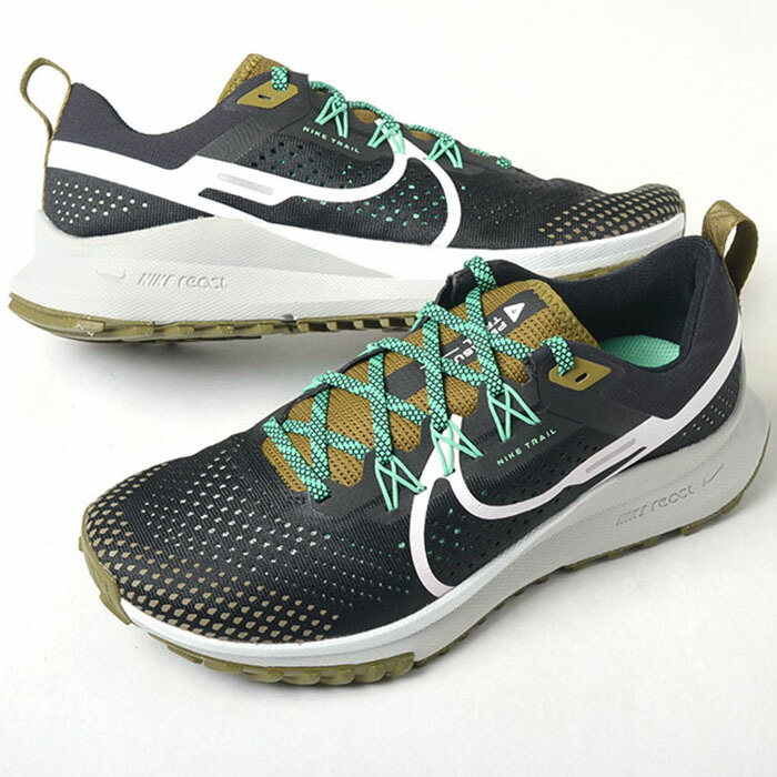 【楽天市場】NIKE REACT PEGASUS TRAIL 4 ナイキ リアクト ペガサス トレイル メンズ スニーカー ブラックオリーブ