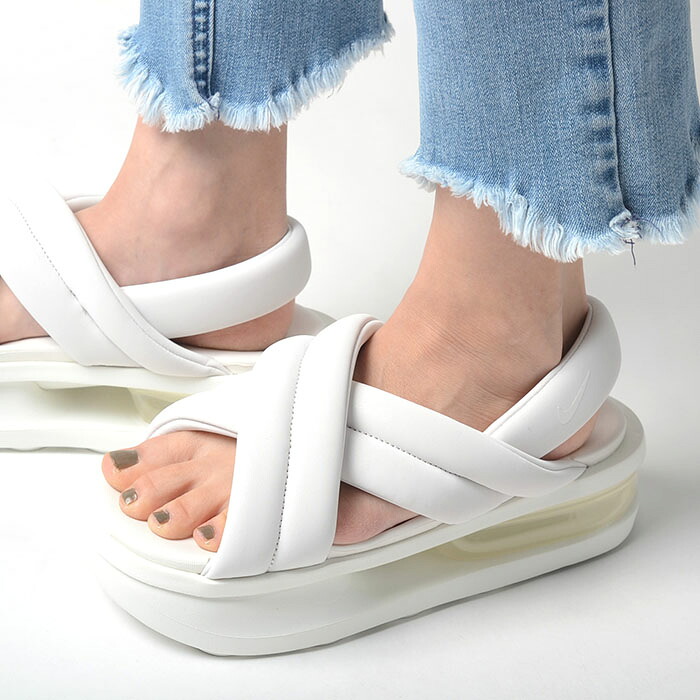 NIKE W AIR MAX ISLA SANDAL ナイキ ウィメンズ エア マックス アイラ サンダル レディース ホワイト fj5929-100｜loopool