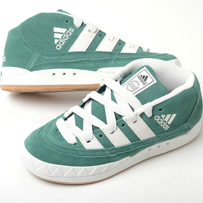 adidas ADIMATIC MID atmos アディダス アディマティック ミッド アトモス メンズ スニーカー グリーングレー ie0022|loopool