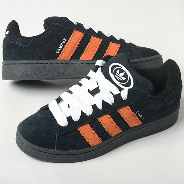 adidas CAMPUS 00s アディダス キャンパス メンズ スニーカー 秋冬 ブラックオレンジ ih8071