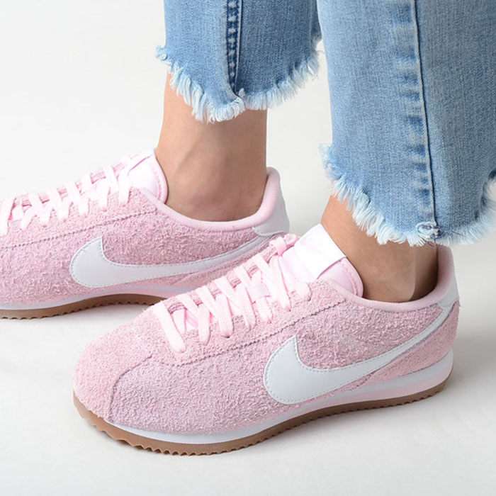 楽天市場】NIKE CORTEZ BASIC PREMIUM (GS) V-DAY pink quartz
