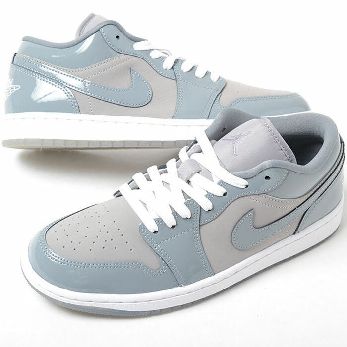 [ナイキ] エア ジョーダン 1 ロー SE[AIR JORDAN 1 LOW SE] グレー/ライトブルー/ホワイト HF3148-011 楽天市場】NIKE AIR JORDAN 1 LOW SE ナイキ エアジョーダン ワン ロー