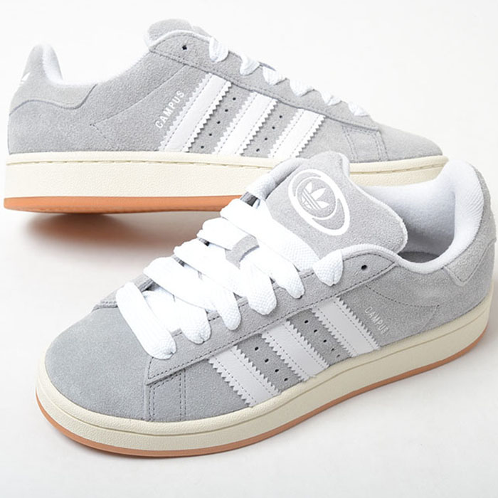 adidas CAMPUS 00s アディダス キャンパス メンズ スニーカー 秋冬 グレー hq8707m｜loopool