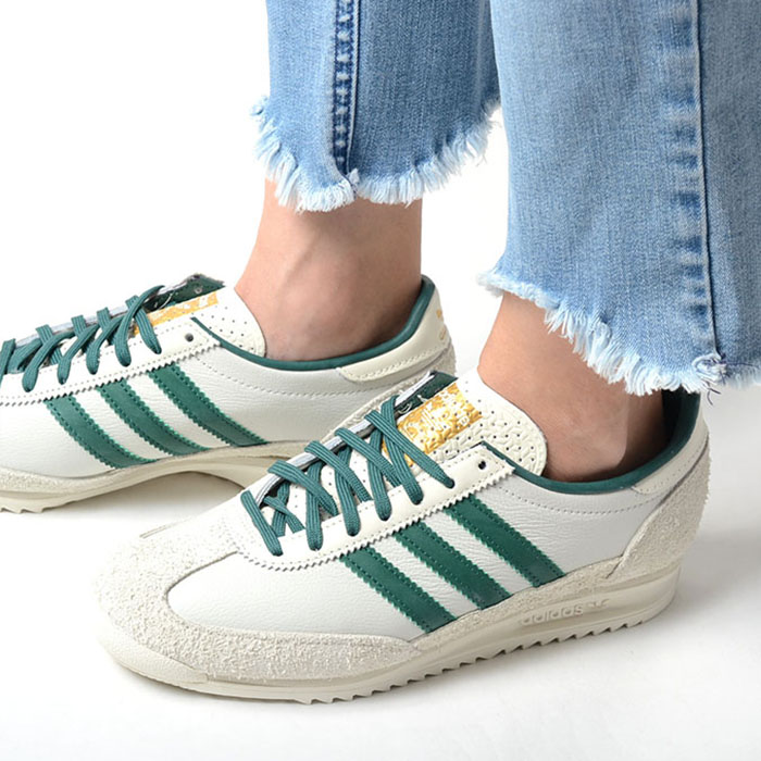 adidas SL 72 OG W アディダス レディース スニーカー オフホワイトグリーン if1940