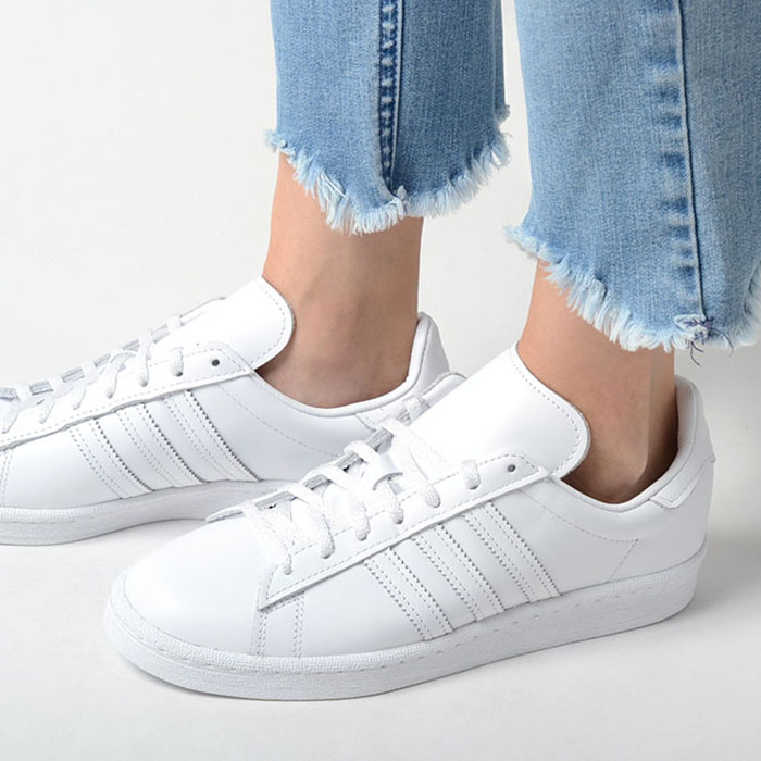 adidas CAMPUS 80s アディダス キャンパス レディース スニーカー ホワイト jr2740l
