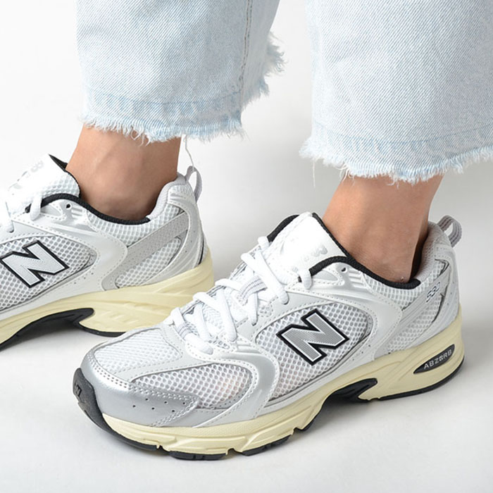 NEW BALANCE MR530TA ニューバランス レディース スニーカー ホワイトシルバー mr530ta