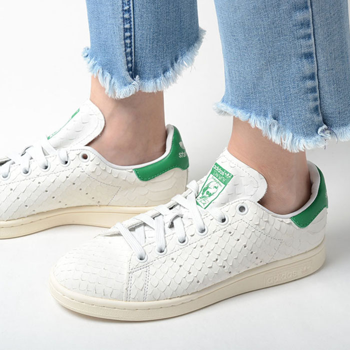 【新品未使用】adidasアディダスタンスミスミュール白ホワイト緑グリーン adidas アディダス STAN SMITH スタンスミス ミュール 白 緑