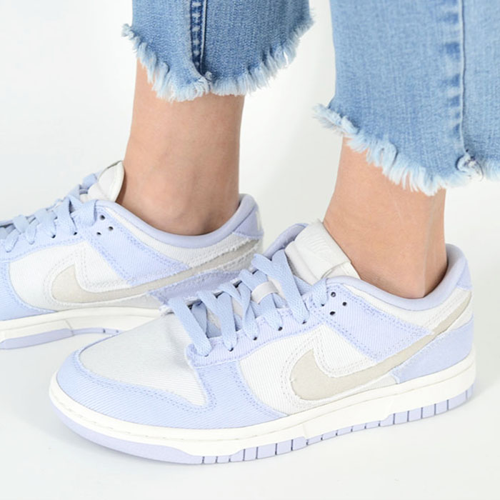 W NIKE DUNK LOW ウィメンズ ナイキ ダンク ロー レディース スニーカー ホワイトライトパープル hf1985-001｜loopool